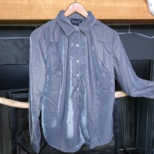 Pink Velvet Long Sleeve Shirt